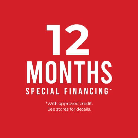 12 month special financing
